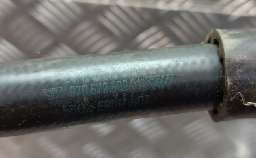 Porsche Panamera 970 Külhwasser Wasserschlauche Wasserrohr ORIGINAL gebraucht - 97057258201
