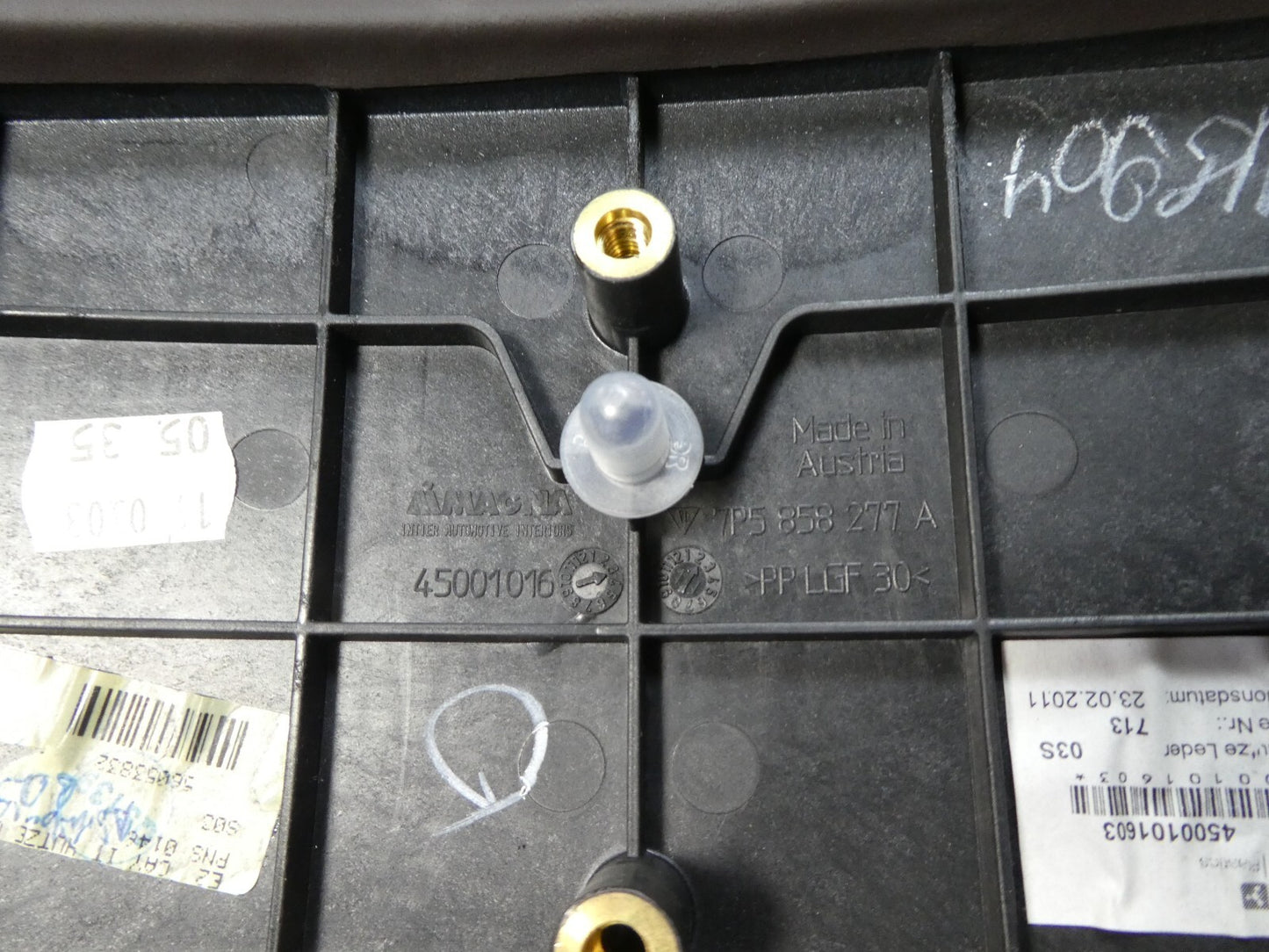 Porsche Cayenne 92A Armaturenbrett Oben 7P5858277A Braun 03S ORIGINAL gebraucht - Verkleidung