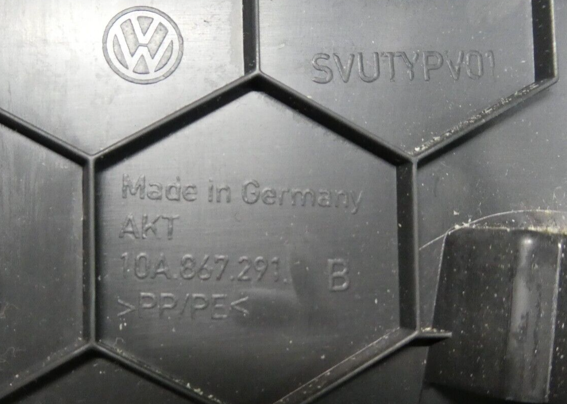 VW ID3 ID.3 B-Säule links untere Verkleidung 10A867291B AKT schwarz ORIGINAL gebraucht - Volkswagen