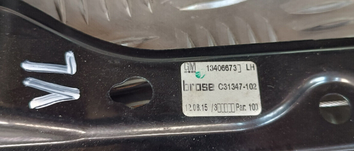 OPEL ASTRA K 1.4 Turbo Original Fensterheber Vorne Links GM gebraucht - 13406673