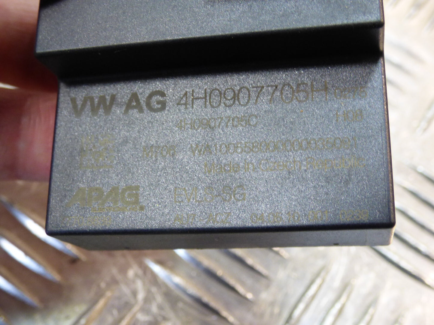 Porsche Cayenne 92A Steuergerät Lenksäule steering module 4H0907705H ORIGINAL gebraucht - elektrische