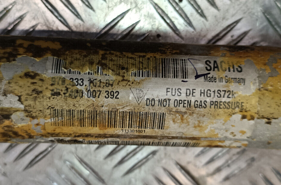 Porsche Panamera 970 Stoßdämpfer Hinten Rechts 97033316107 Sachs ORIGINAL gebraucht - 97033301505
