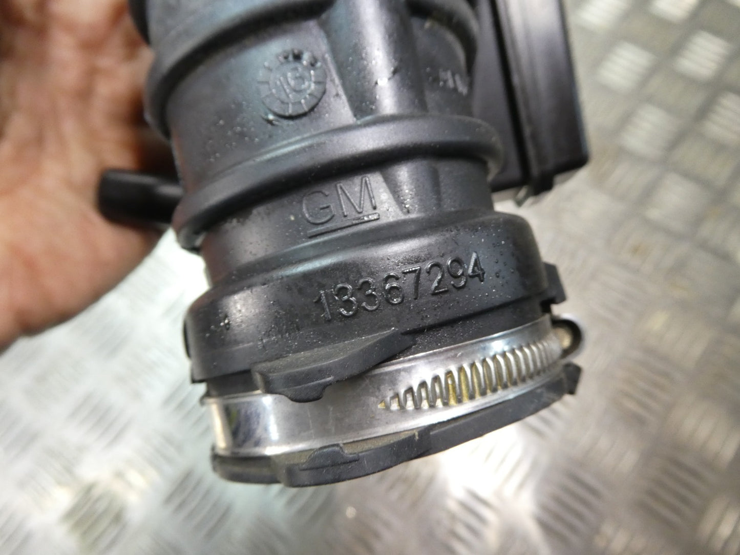 OPEL ASTRA K 1.0 TURBO Ansaugschlauch, Ladeluftschlauch GM ORIGINAL gebraucht - 13367294