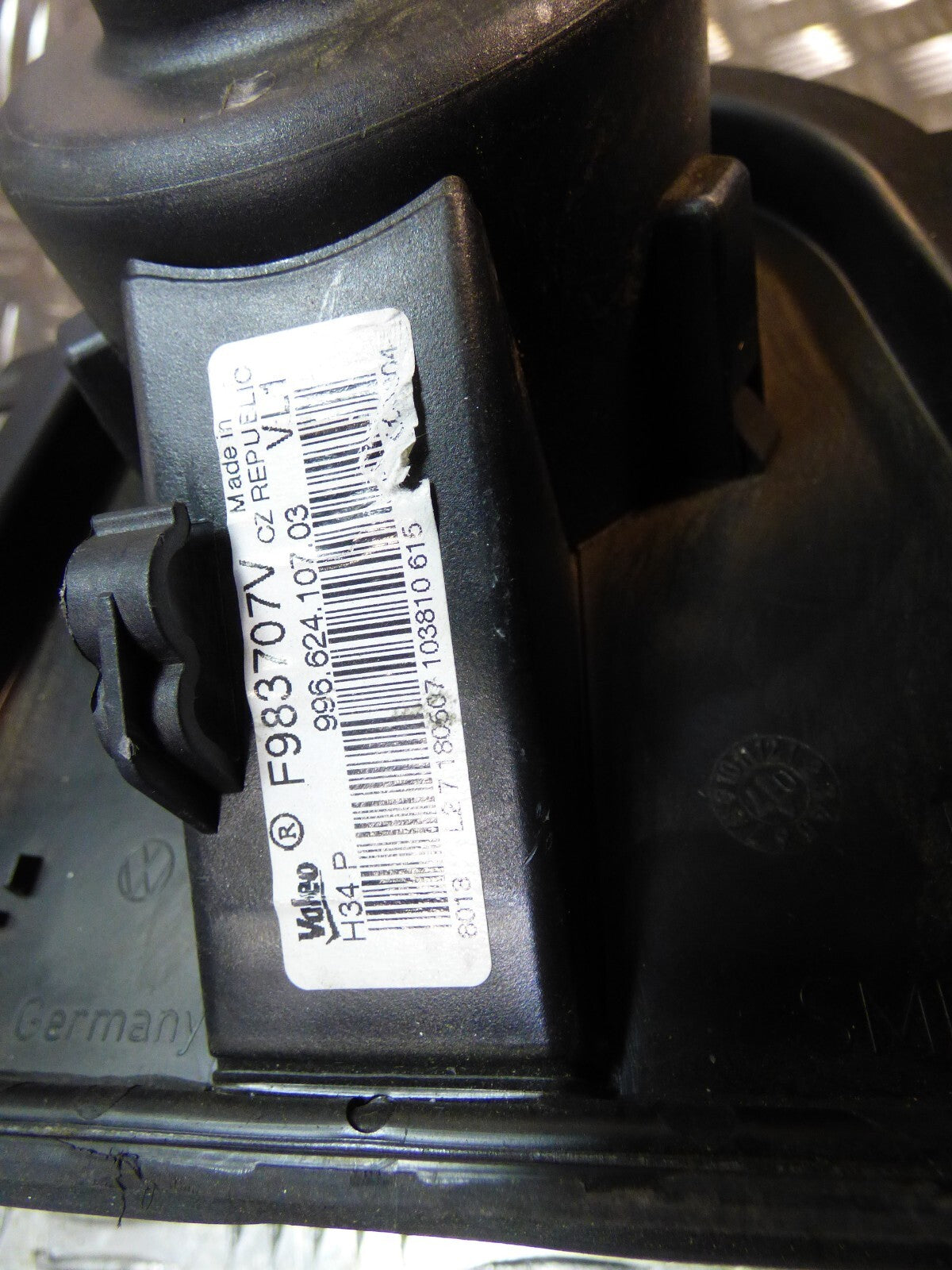 Porsche Boxster S 987 Gebläsemotor Heizgebläse ORIGINAL gebraucht - 99662410703