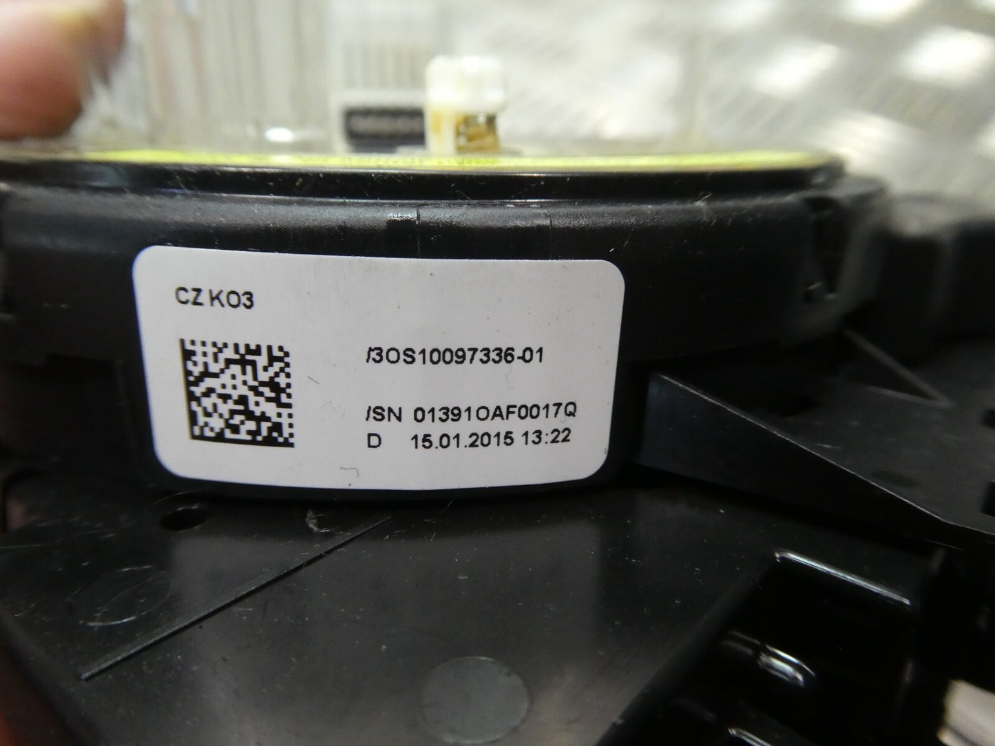 Porsche Macan 95B Lenkwinkelsensor Airbagschleifring 95B953568B ORIGINAL gebraucht - Schleifring