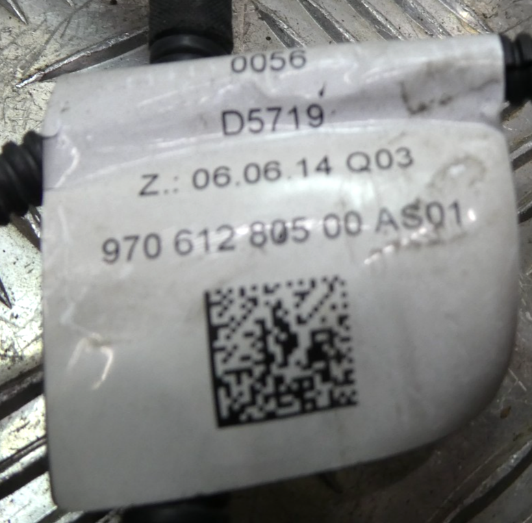 Porsche Panamera 970 Kabelbaum Parksensoren PDC Stoßstange hinten ORIGINAL gebraucht - 97061280500