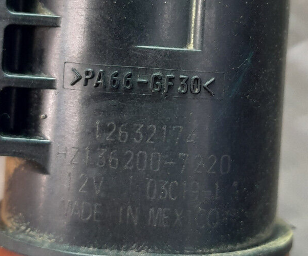 OPEL ASTRA K 1.4 Turbo Soleonidventil Umschaltventil GM 136200-7220 ORIGINAL gebraucht - 12632174
