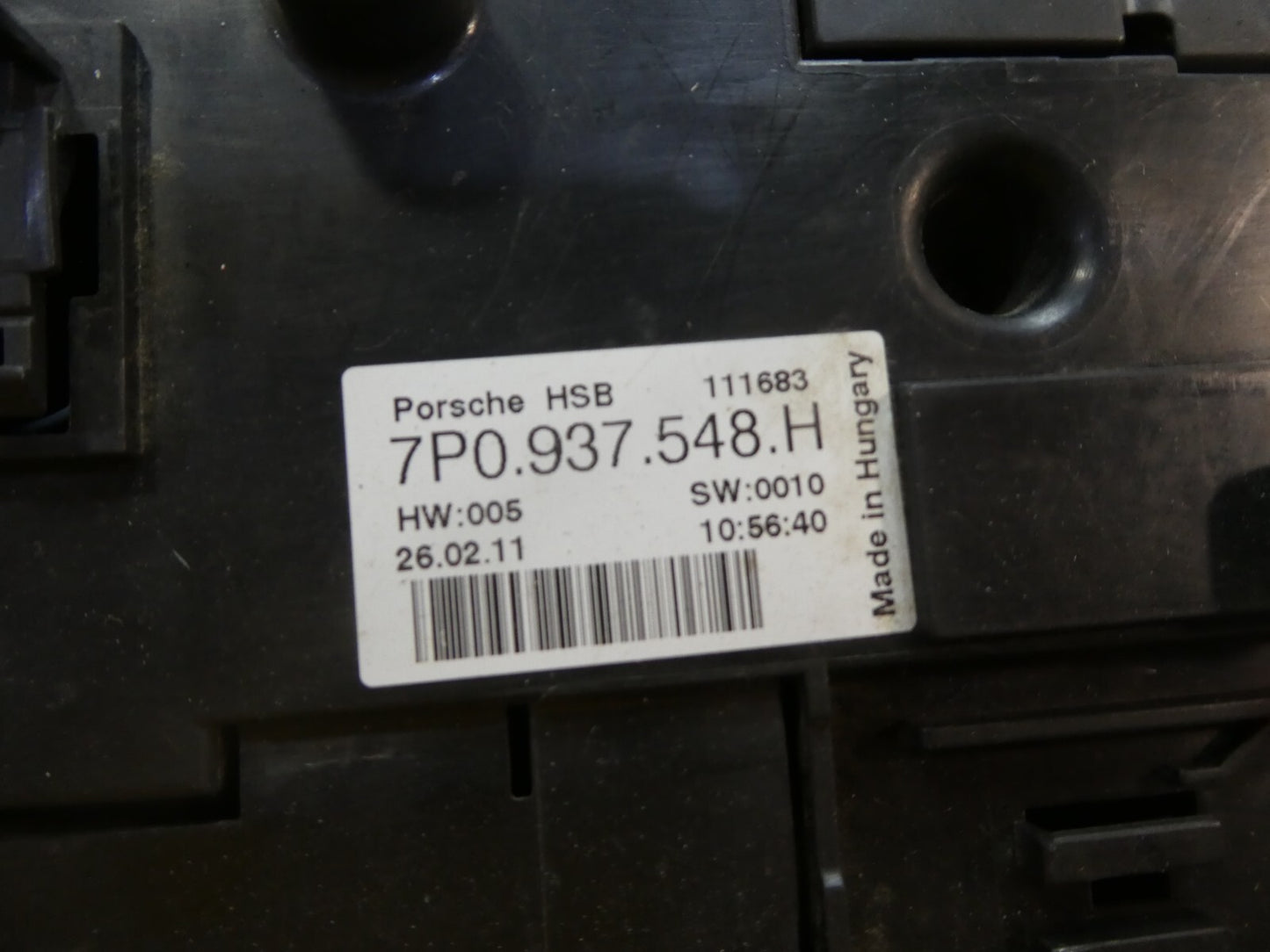 Porsche Cayenne 92A schmelzsicherung Batteriekabel 7P0937548H ORIGINAL gebraucht - Sicherungskasten