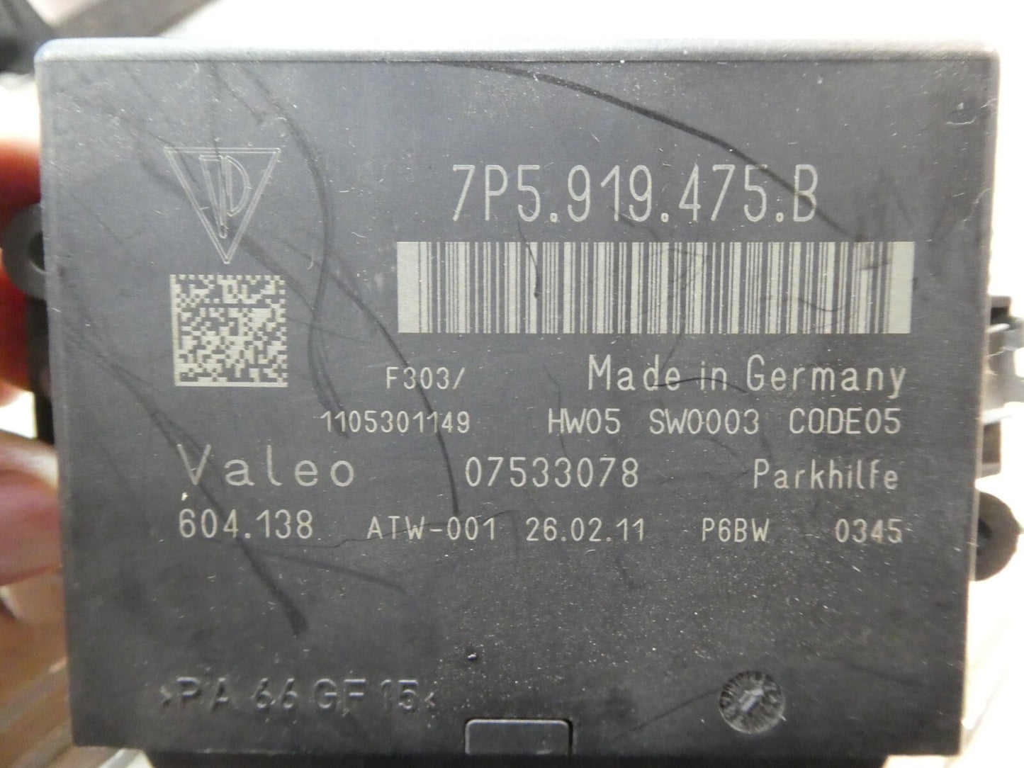 Porsche Cayenne 958 92A PDC Steuergerät Modul 7P5919475B ORIGINAL gebraucht - Einparkhilfe