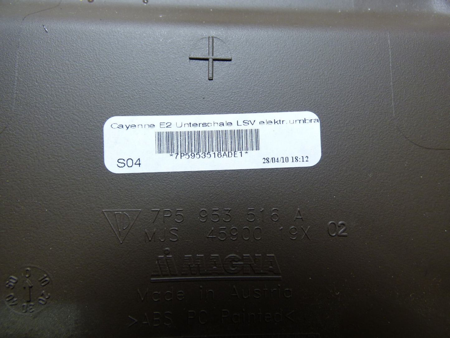 Porsche Cayenne 92A Verkleidung 7P5953516A UMBRA ORIGINAL gebraucht - Lenkmechanismus