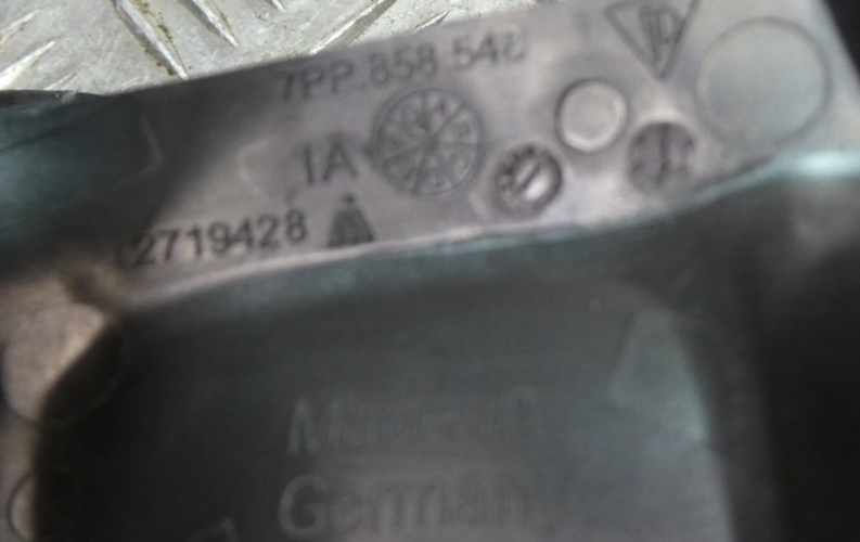 Porsche Macan 95B Rückspiegel Verkleidung Deckel 7PP858547 ORIGINAL gebraucht - Abdeckung