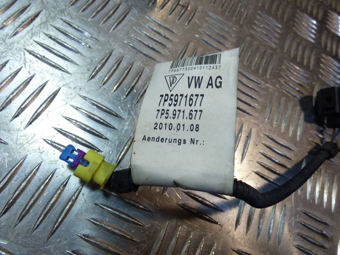Porsche Cayenne 92A Kabel Crash für die Bereitstellung 7P5971677 ORIGINAL gebraucht - Aufprallsensor