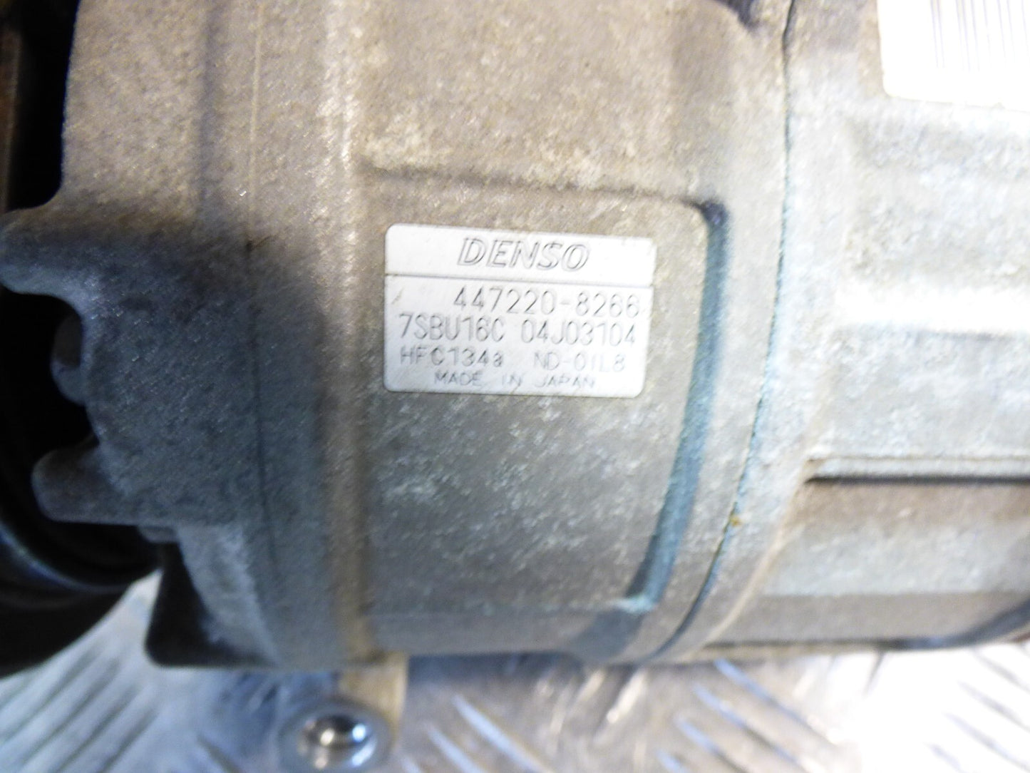 Porsche Boxster Cayman 987 997 911 Klimakompressor DENSO /447220-8266 ORIGINAL gebraucht - 4472208266