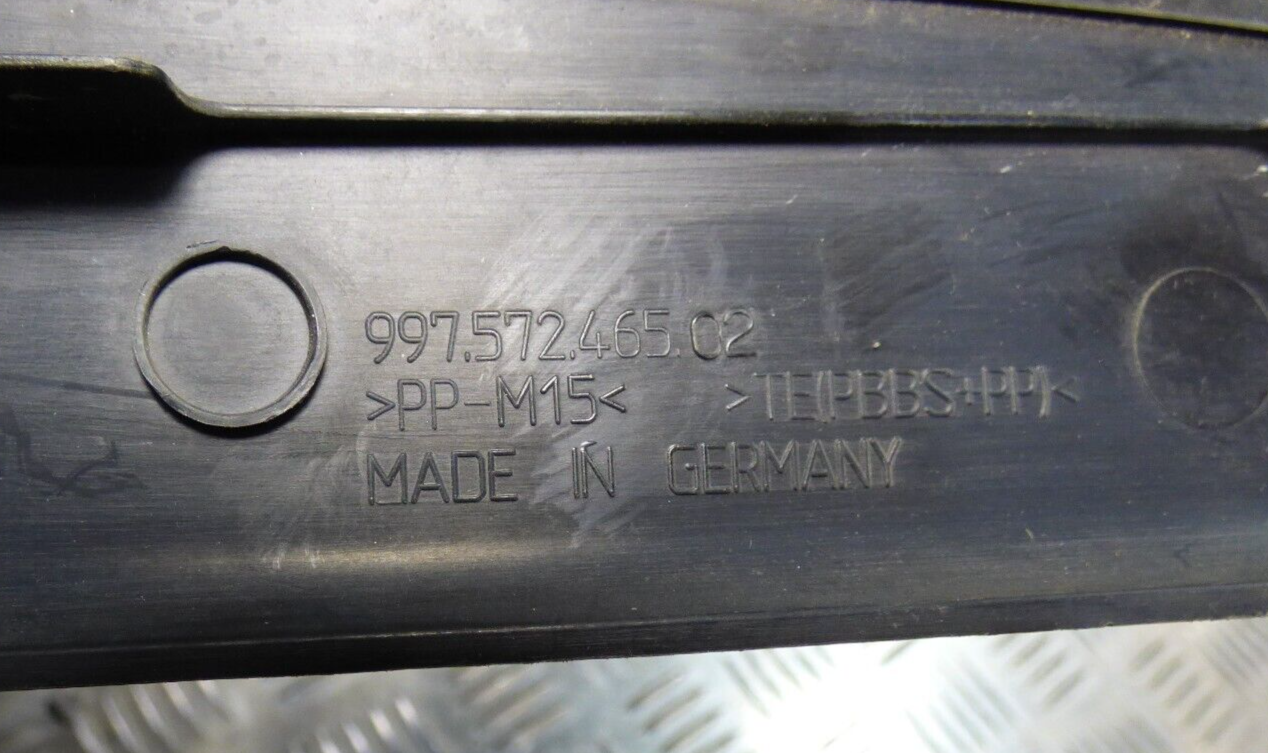 Porsche Boxster Cayman 987 997 911 Abdeckung Kofferraum Haube links ORIGINAL gebraucht - 99757246502