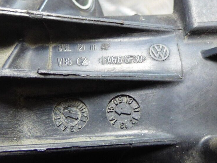 VW T6 T5 2.0 TDI Thermostatgehäuse Thermostat 03L121111AF ORIGINAL gebraucht - Transporter