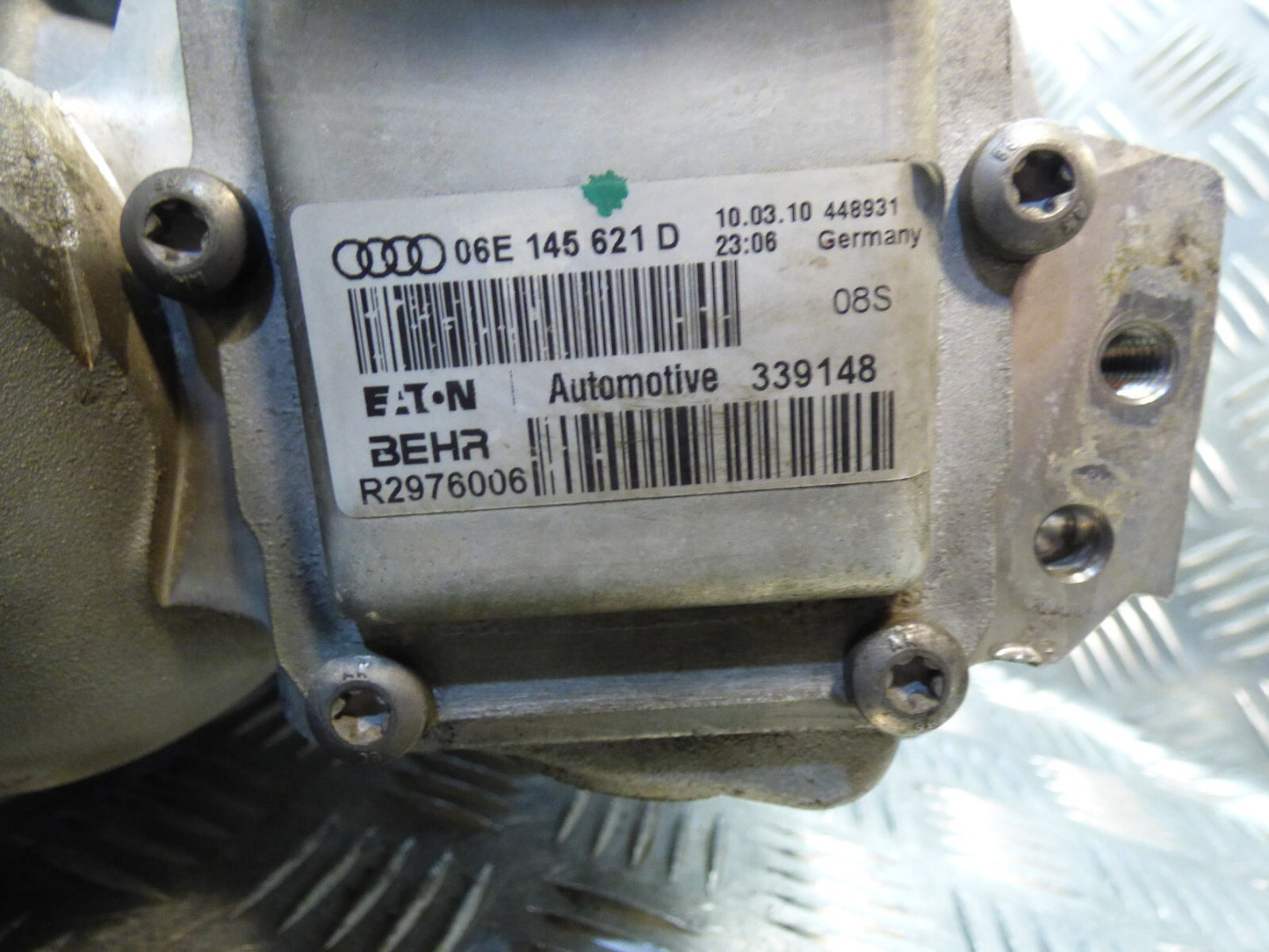 Porsche Cayenne 92A Hybrid Turbolader 06E145601G mit Ladeluftkühler ORIGINAL gebraucht - Kompressor