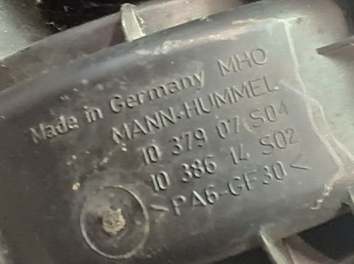 Porsche PANAMERA 970 3.6 V6 Ansaugbrücke 1037907S04 ORIGINAL gebraucht - 94611000605