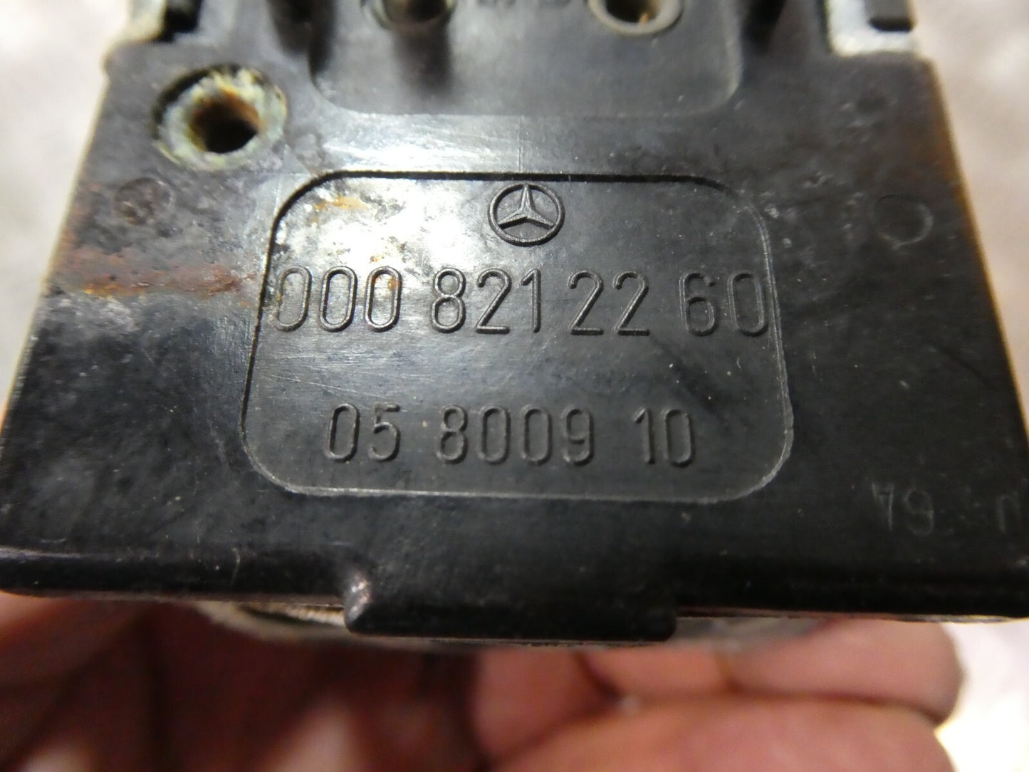 Mercedes-Benz C126 W126 Widerstand Gebläse Heizung Vorwiderstand ORIGINAL gebraucht - 0008212260