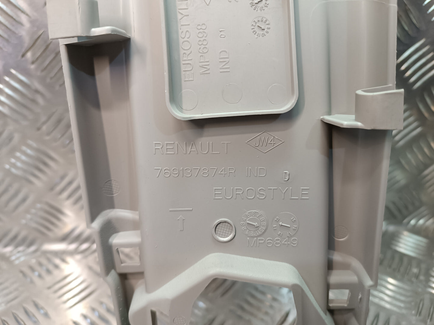 Renault Zoe 2022 B-Saeulen Verkleidung oben linke Seite ORIGINAL gebraucht - 769137874R