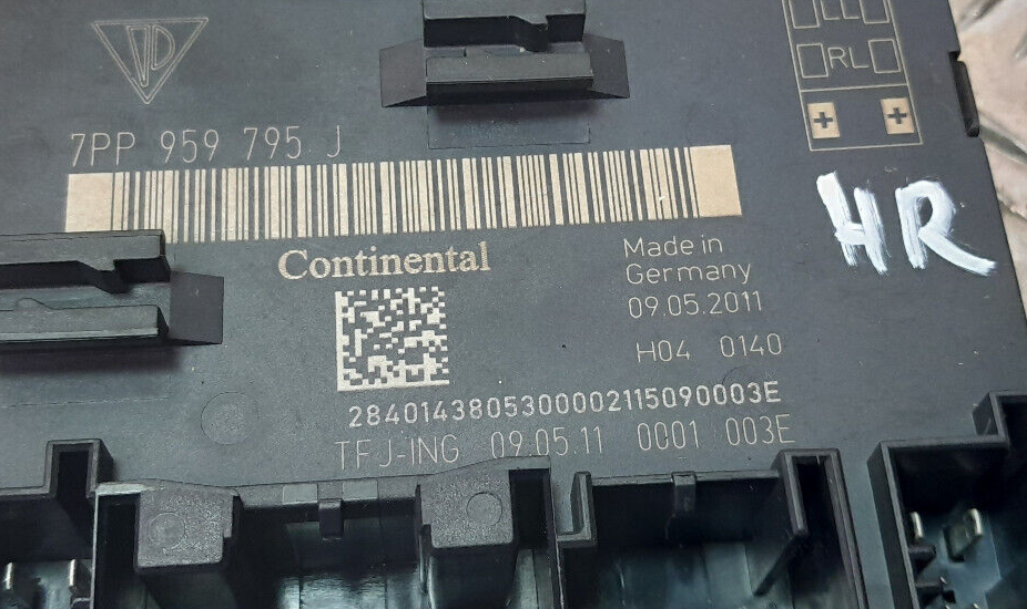 Porsche 970 Türsteuergerät Hinten Rechts 7PP959793J ORIGINAL gebraucht - Panamera