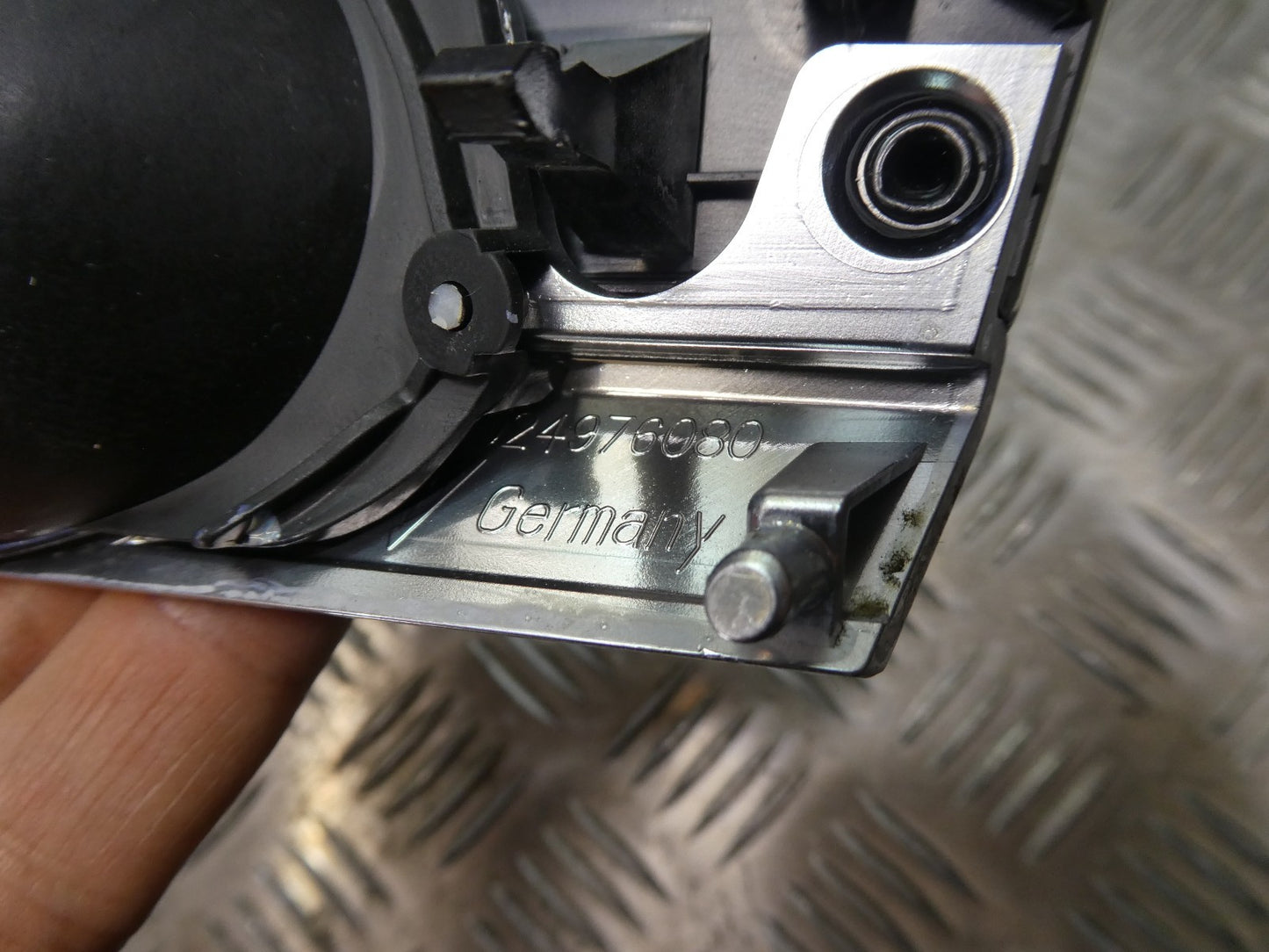 Porsche Panamera 970 Links Verkleidung Kombiinstrument Klavierlack ORIGINAL gebraucht - 0024976080