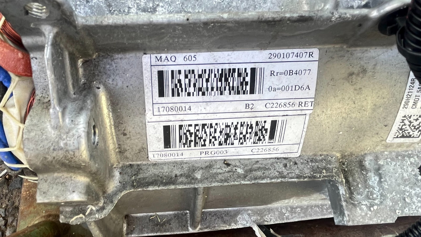 Renault Zoe 2022 Motor Elektromotor BFM 5AQ605 5AQ MAQ605 ORIGINAL gebraucht - 290107407R