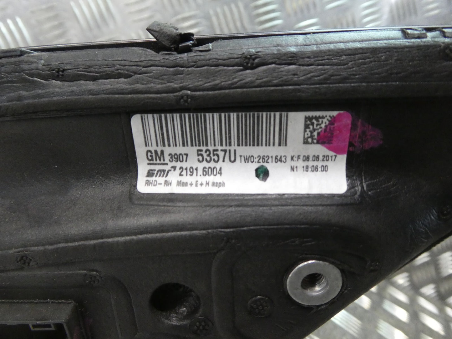 Opel Insignia B ab 2018 außenspiegel spiegel rechts GM Z10A Qarz Grau ORIGINAL gebraucht - 39075357U