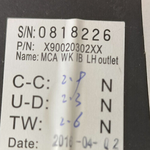 Jeep Grand Cherokee WK2 Mitte Luftdüse Belüftung ORIGINAL gebraucht - X90020402XX
