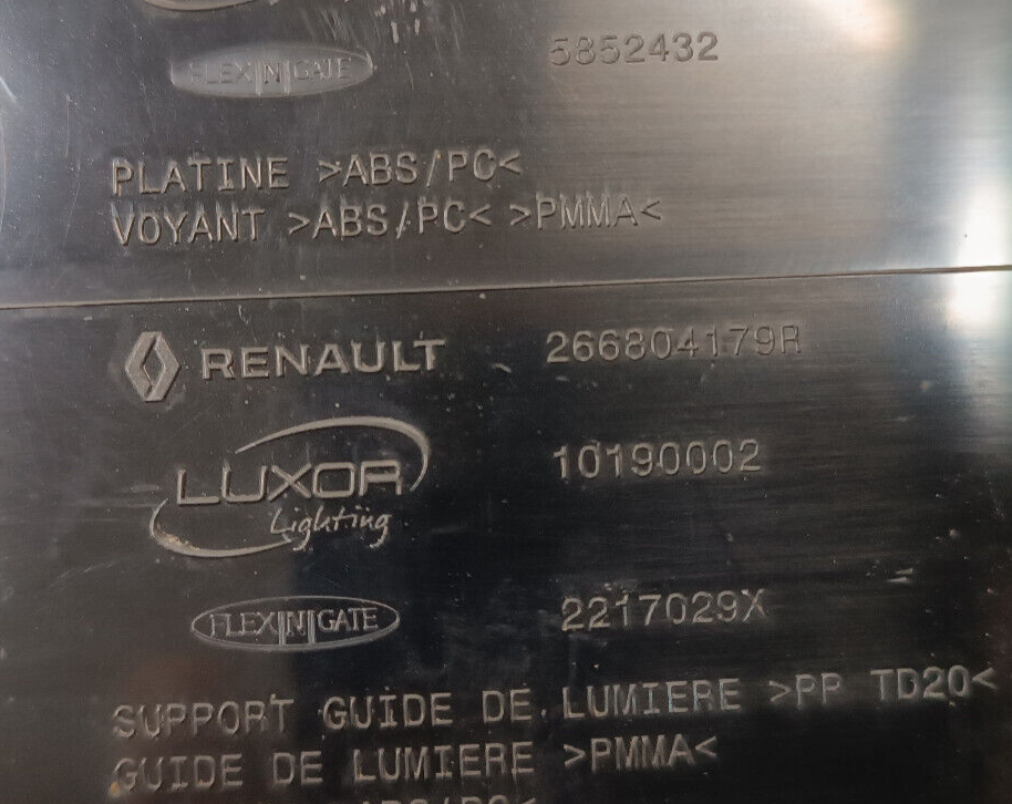 Renault Zoe 2022 Innenleuchte ORIGINAL gebraucht - 266804179R