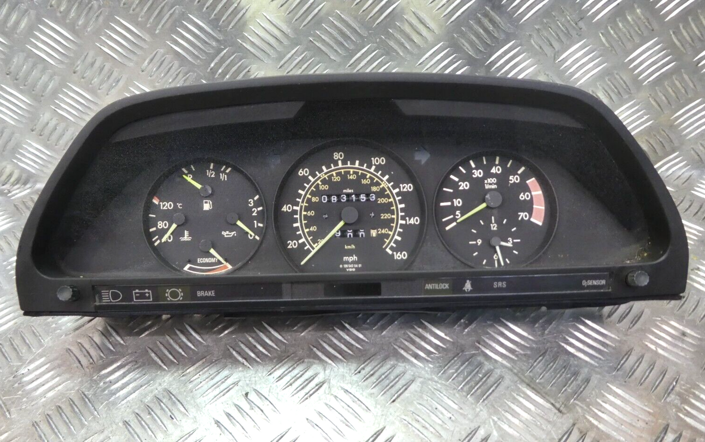 Mercedes-Benz C126 W126 500 V8 Motor ohne Anbauteile M117 _ 117963 ORIGINAL gebraucht - 140000 km