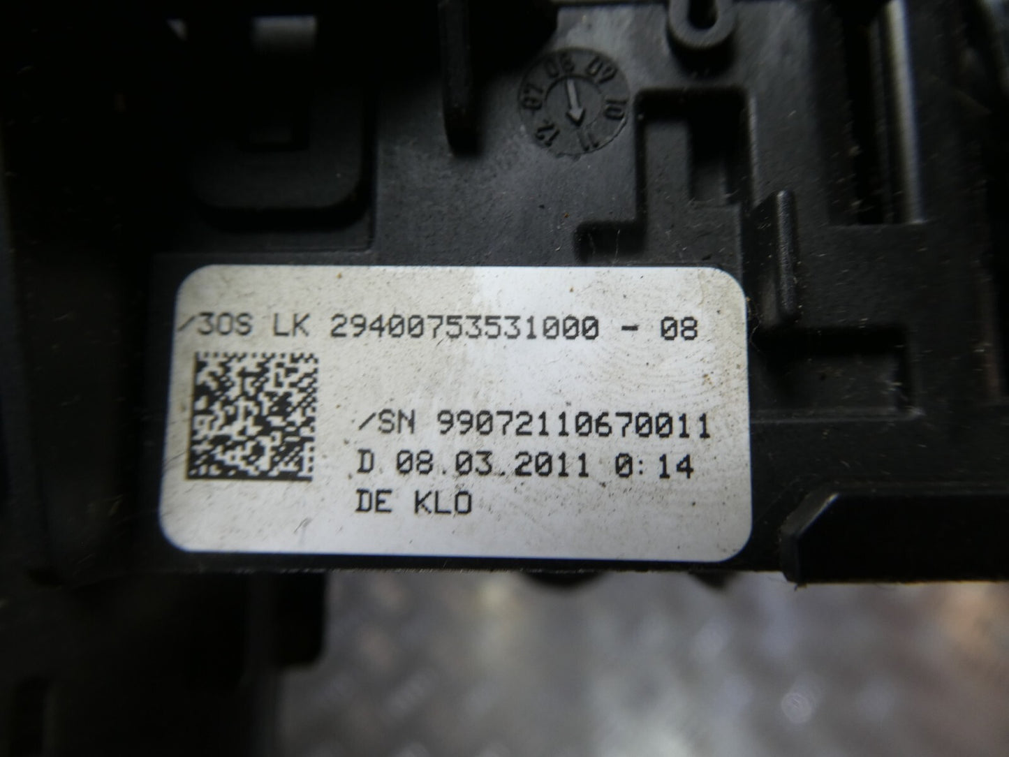 Porsche Cayenne 92A Blinkschalter Tempomat 7P5953507DN ORIGINAL gebraucht - Wischerschalter