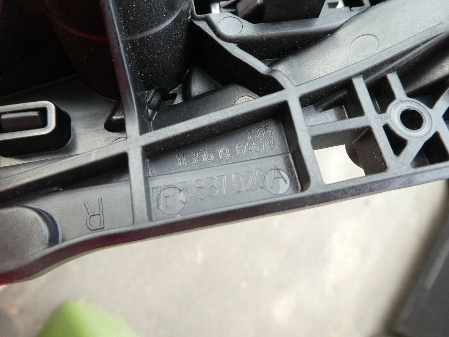 Porsche Cayenne 92A Türgriff Tür Öffner rechts innen 7P5837020A ORIGINAL gebraucht - Innengriff