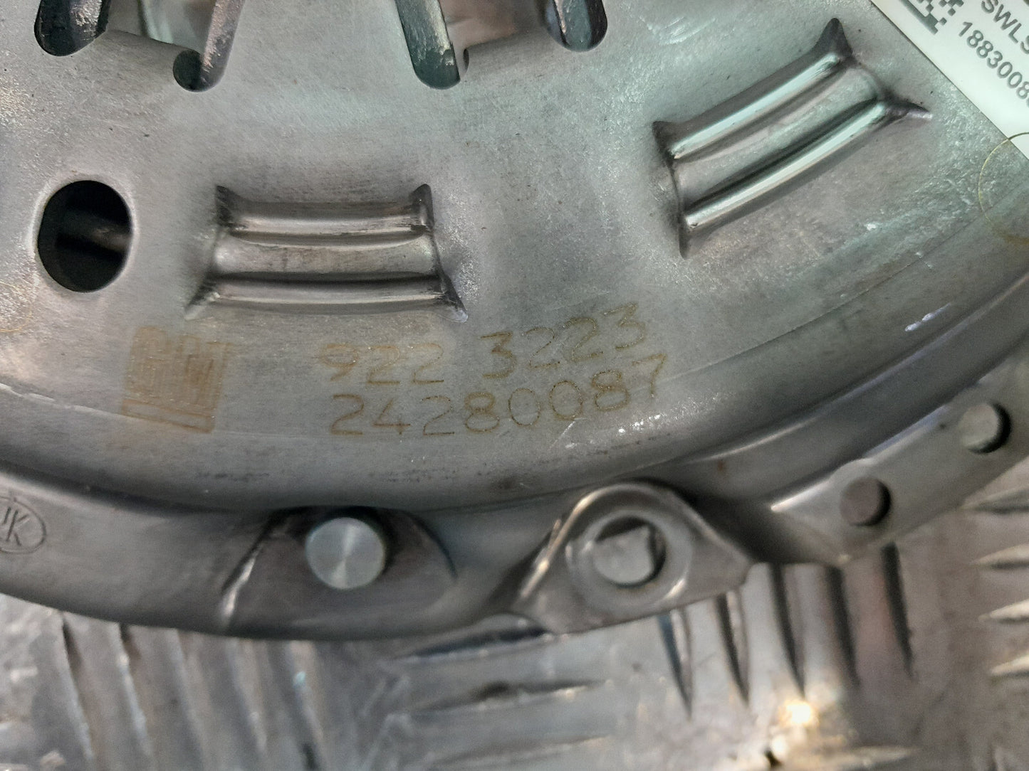 OPEL ASTRA K 1.4 Turbo Schwungrad Kupplungssatz Kupplung 24280088 0595 ORIGINAL gebraucht - 18830088