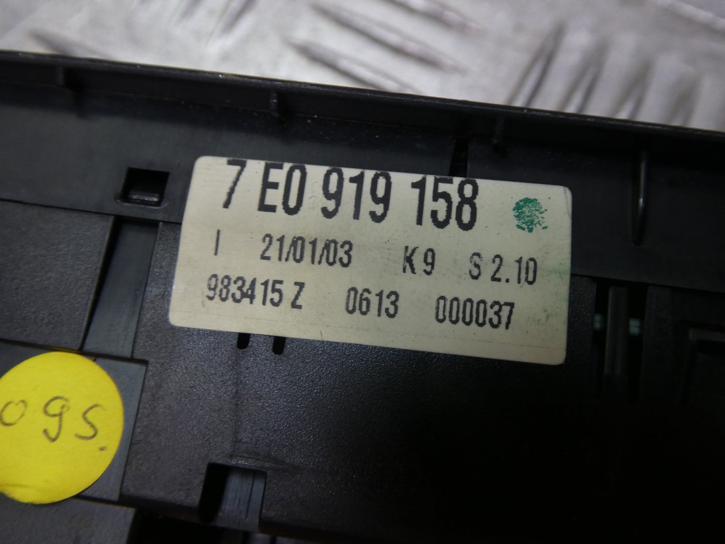 VW T5 Klimabedienteil Modul Heizung schalter _ 7E0919158 ORIGINAL gebraucht - Transporter