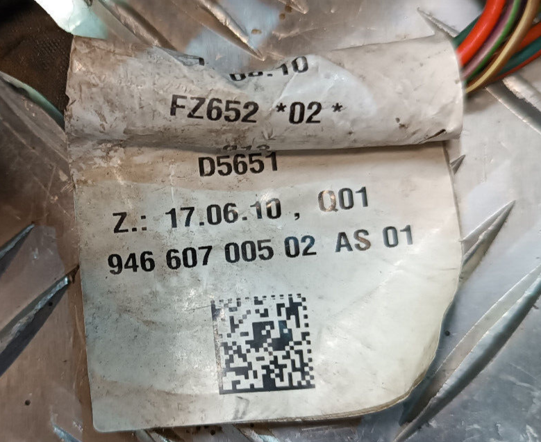 Porsche PANAMERA 970 V6 Kabelbaum Motorkabelbaum 94660700502 ORIGINAL gebraucht - 94860716500