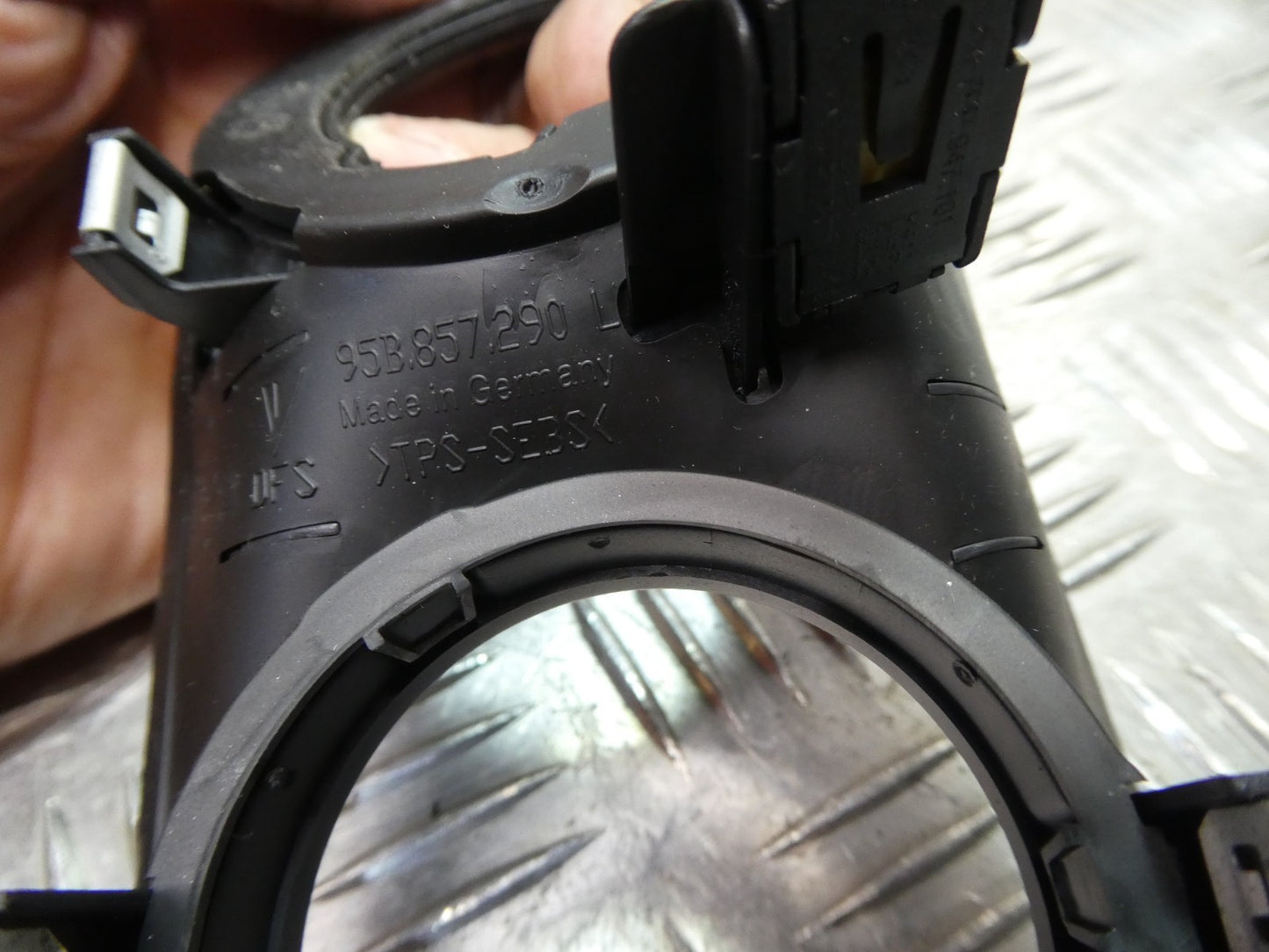 Porsche Macan 95B verkleidung blende 95B857290 ORIGINAL gebraucht - Lichtschalterverkleidung