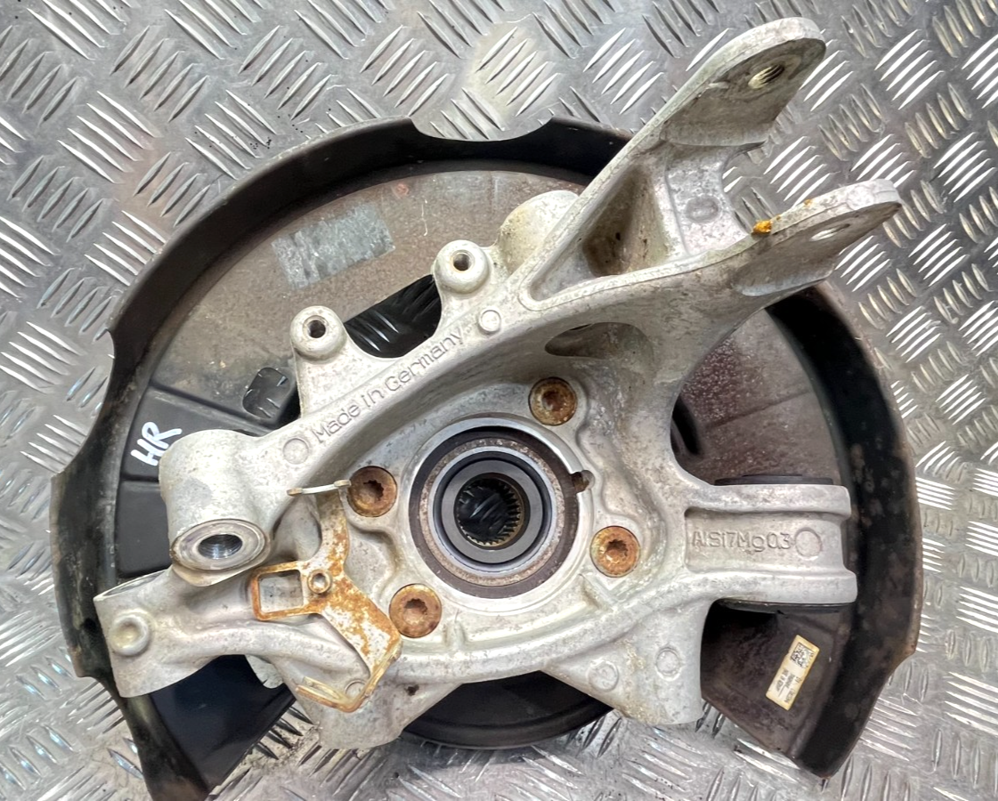 Porsche Cayenne S 92A Radlager Radträger Hinten Rechts 7P0505436A ORIGINAL gebraucht - Achsschenkel