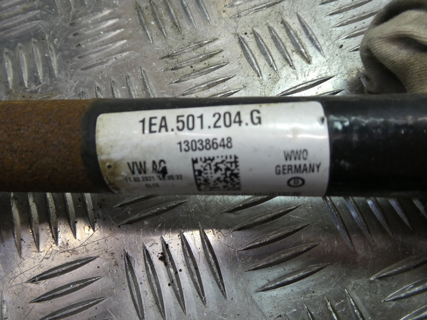 VW ID3 ID.3 Antriebswelle Gelenkwelle Hinten Rechts 1EA501204G ORIGINAL gebraucht - Volkswagen