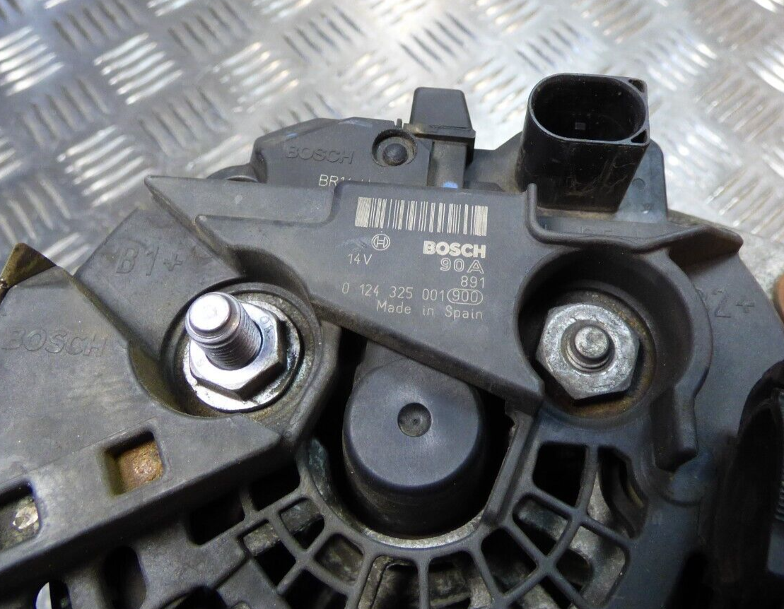 VW Transporter T5 1.9 TDI Lichtmaschine LiMa 90A BOSCH ORIGINAL gebraucht - 0124325001