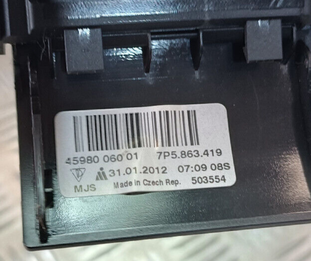 Porsche Cayenne S 92A Automatik Schalthebel Verkleidung 7P5863419 gebraucht - Original