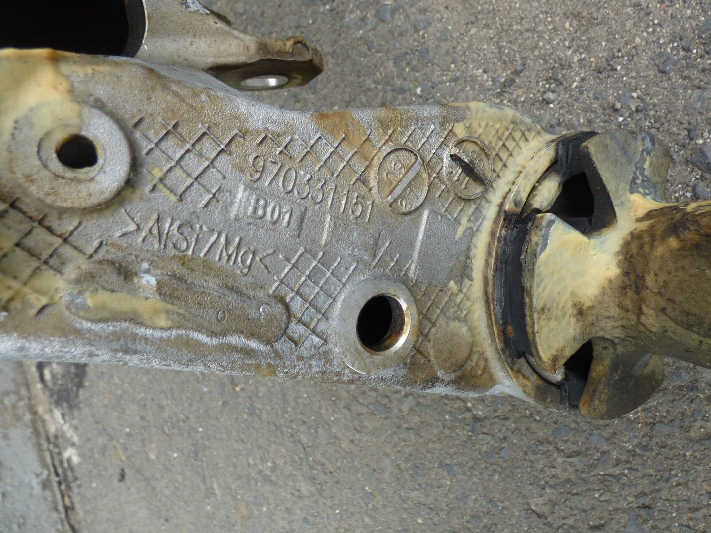 Porsche 970 4S Hilfsrahmen Querträger Hinten Hilfsträger Hinterachse ORIGINAL gebraucht - Panamera