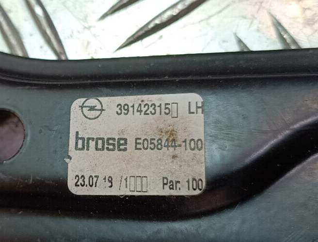 OPEL ASTRA K 1.0 TURBO 12V Original Fensterheber GM Vorne Links gebraucht - 39142315