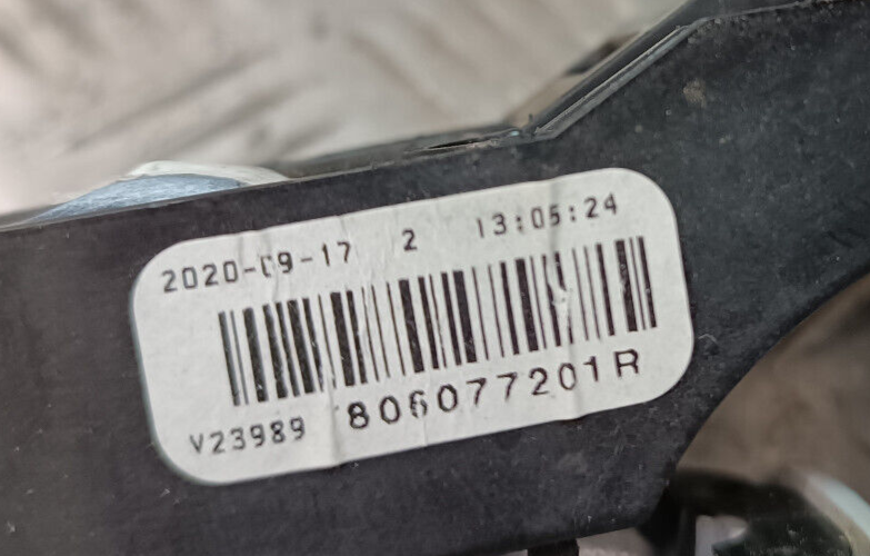Renault Zoe 2022 Türgriff Vorne Links Weiß ORIGINAL gebraucht - 806077201R
