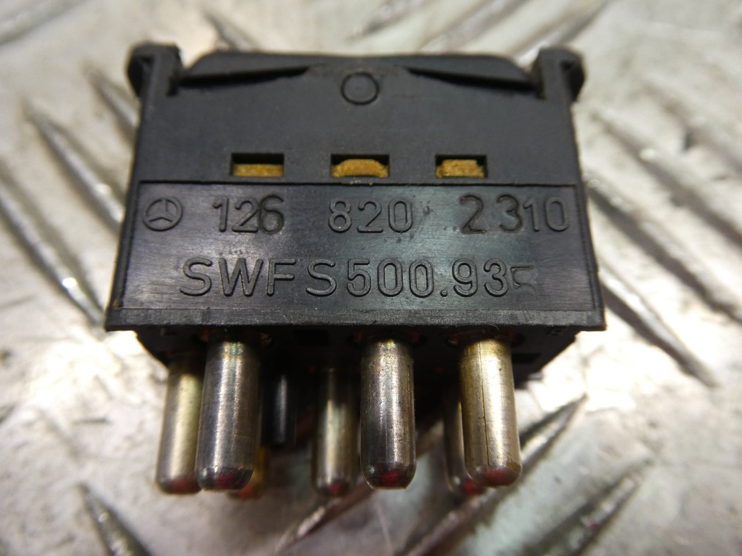 Orig. Mercedes-Benz W126 C126 SEC Schalter Klimaanlage Defroster ORIGINAL gebraucht - 1268202310