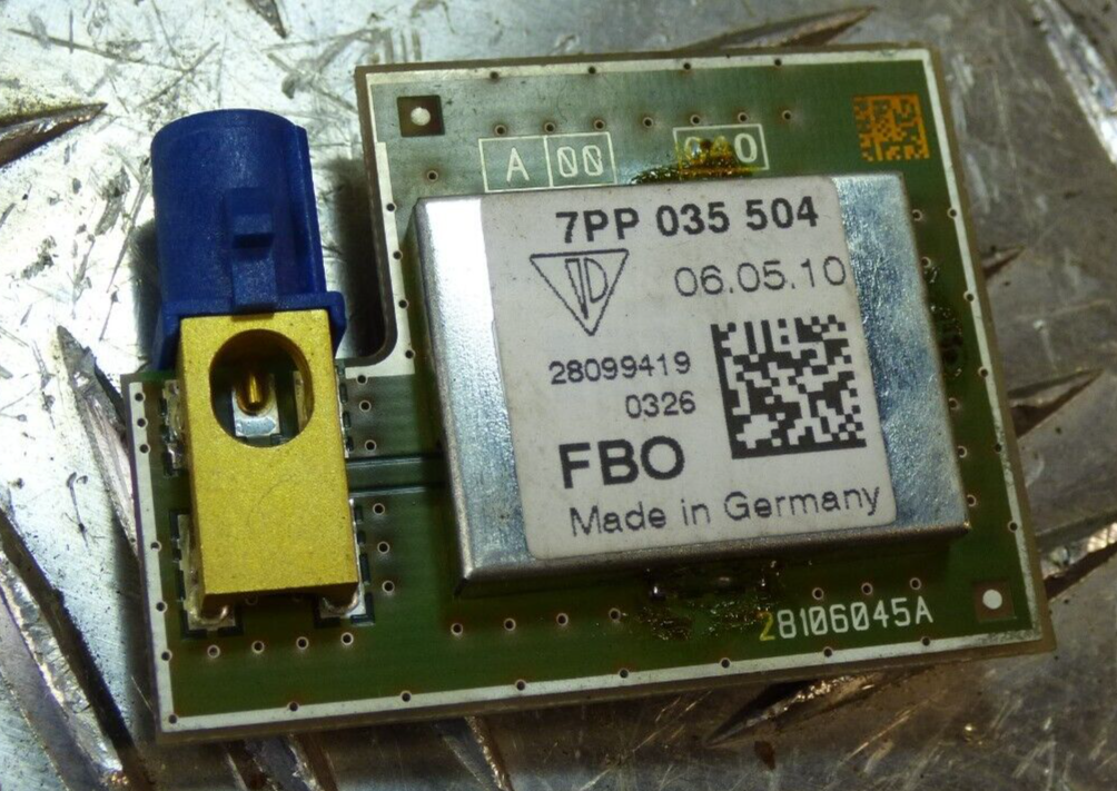 Porsche Cayenne 92A 970 981 GPS antenne ORIGINAL gebraucht - 7PP035504