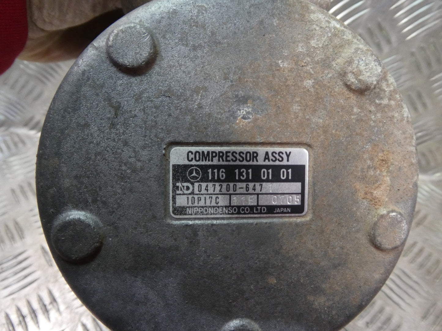 Mercedes-Benz C126 W126 II Serie Klimakompressor ORIGINAL NIPPONDENSO gebraucht - 1161310101
