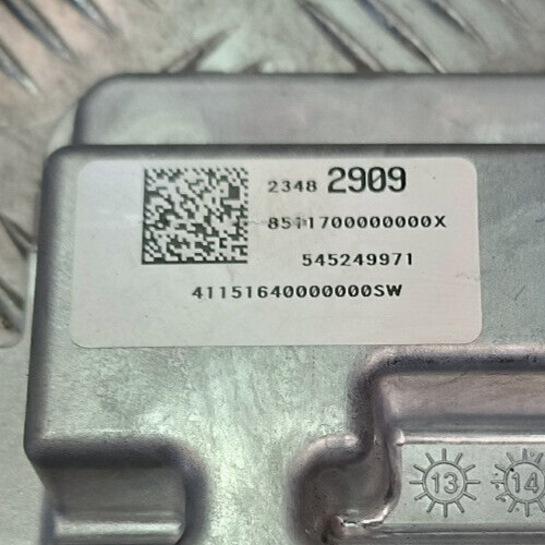 OPEL ASTRA K 1.4 Turbo Steuergerät Kraftstoffpumpe GM ORIGINAL gebraucht - 23482909