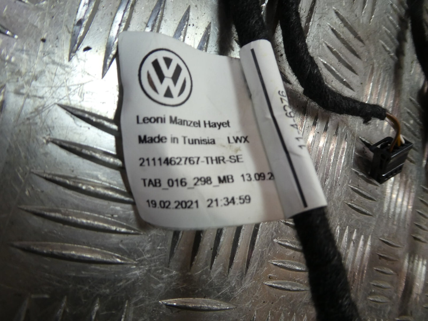 Volkswagen ID3 Tür hinten rechts Kabelbaum Türkabelbaum Leitungssatz ORIGINAL gebraucht - TAB016298MB