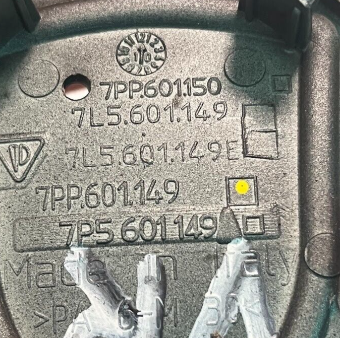Porsche Boxster 981 911 Radnabendeckel Nabendeckel Grau 7L5601149E ORIGINAL gebraucht - Panamera