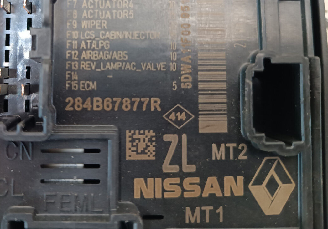Renault Zoe 2022 Body Control Module BCM Steuergerät ORIGINAL gebraucht - 284B67877R